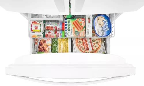 36-inch Wide French Door Refrigerator with Crisper Drawer - 25 cu. ft.