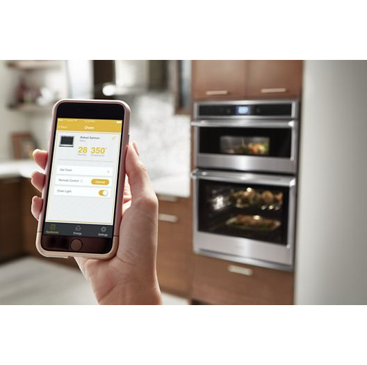 6.4 cu. ft. Smart Combination Convection Wall Oven with Air Fry, when Connected