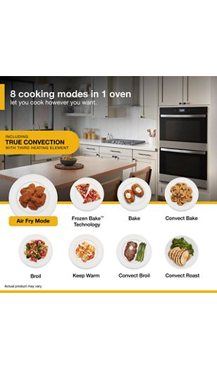 10.0 Cu. Ft. Double Smart Wall Oven with Air Fry