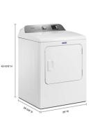 Top Load Electric Dryer with Moisture Sensing - 7.0 cu. ft.