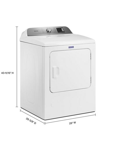 Top Load Electric Dryer with Moisture Sensing - 7.0 cu. ft.