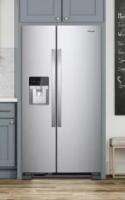 33-inch Wide Side-by-Side Refrigerator - 21 cu ft