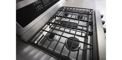 30-Inch 5 Burner Gas Double Oven Convection Range