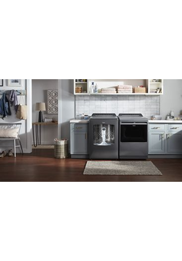 7.4 cu. ft. Top Load Gas Dryer with Advanced Moisture Sensing