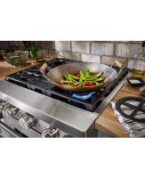 KitchenAid® 30'' Smart Commercial-Style Dual Fuel Range with 4 Burners