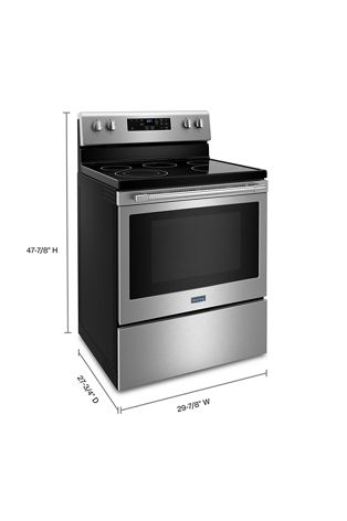 Electric Range with Steam Clean - 5.3 cu. ft.