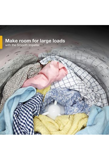 3.9 cu. ft. Top Load Washer with Soaking Cycles, 12 Cycles.