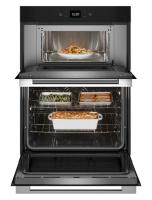 6.4 Total Cu. Ft. Combo Wall Oven with Air Fry When Connected.