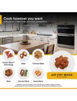 6.4 Total Cu. Ft. Combo Wall Oven with Air Fry When Connected