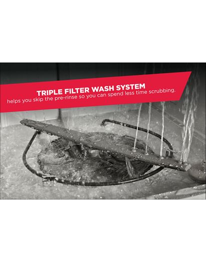 Amana® Dishwasher with Triple Filter Wash System