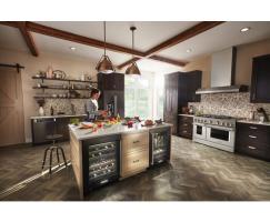 KitchenAid® 48'' Smart Commercial-Style Dual Fuel Range with Griddle