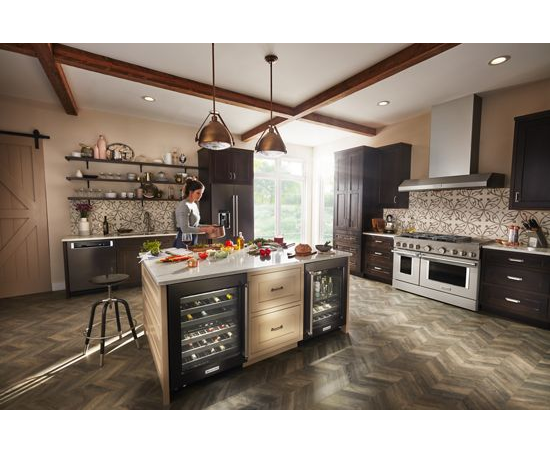 KitchenAid® 48'' Smart Commercial-Style Dual Fuel Range with Griddle