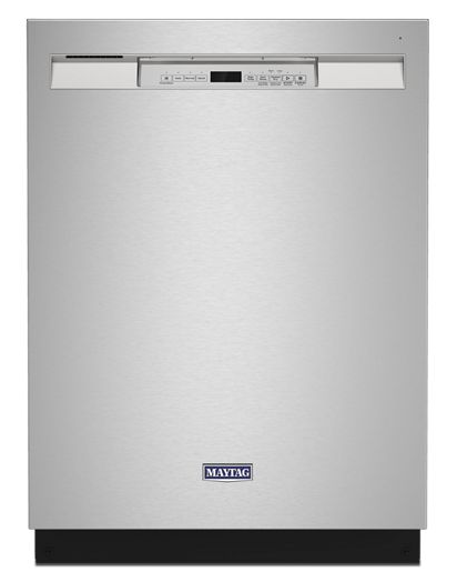 Stainless steel tub dishwasher with Dual Power Filtration