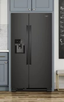 33-inch Wide Side-by-Side Refrigerator - 21 cu ft
