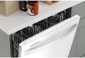 Large Capacity Dishwasher with Tall Top Rack