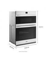6.4 Total Cu. Ft. Combo Wall Oven with Air Fry When Connected