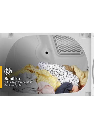 7.4 cu. ft. Top Load Electric Dryer with Intuitive Controls
