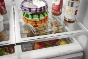 36-inch Wide French Door Refrigerator with Crisper Drawer - 25 cu. ft.