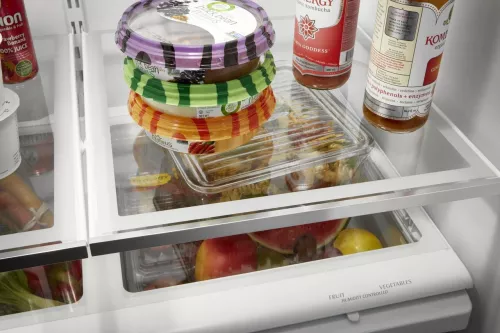 36-inch Wide French Door Refrigerator with Crisper Drawer - 25 cu. ft.