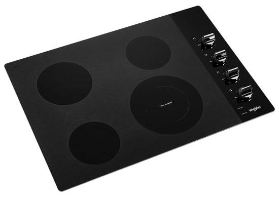 30-inch Electric Ceramic Glass Cooktop with Dual Radiant Element
