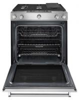 30-Inch 5 Burner Gas Convection Slide-In Range with Baking Drawer