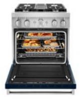KitchenAid® 30'' Smart Commercial-Style Dual Fuel Range with 4 Burners