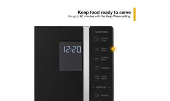 1.1 Cu. Ft. Capacity Countertop Microwave with 900 Watt Cooking Power