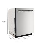 44 dBA Dishwasher in PrintShield™ Finish with FreeFlex™ Third Rack