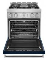 KitchenAid® 30'' Smart Commercial-Style Gas Range with 4 Burners