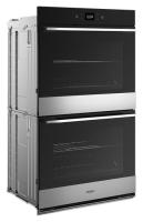 10.0 Total Cu. Ft. Double Wall Oven with Air Fry When Connected.