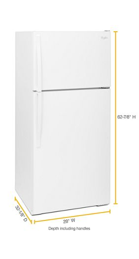 28-inch Wide Top Freezer Refrigerator - 14 cu. ft.