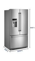 36-Inch Wide French Door Refrigerator - 27 Cu. Ft.