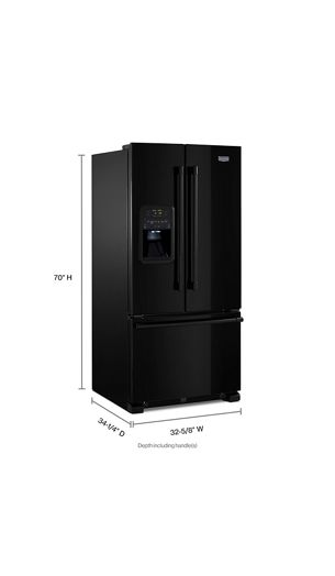 33- Inch Wide French Door Refrigerator with Beverage Chiller™ Compartment - 22 Cu. Ft.