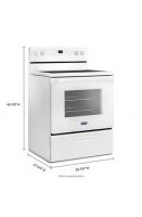 30-Inch Wide Electric Range With Shatter-Resistant Cooktop - 5.3 Cu. Ft.