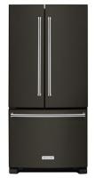 22 cu. Ft. 33-Inch Width Standard Depth French Door Refrigerator with Interior Dispense and PrintShield™ Finish