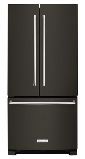 22 cu. Ft. 33-Inch Width Standard Depth French Door Refrigerator with Interior Dispense and PrintShield™ Finish