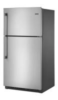 33-Inch Wide Top Freezer Refrigerator with EvenAir™ Cooling Tower- 21 Cu. Ft.
