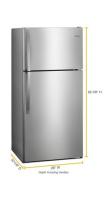 28-inch Wide Top Freezer Refrigerator - 14 cu. ft.
