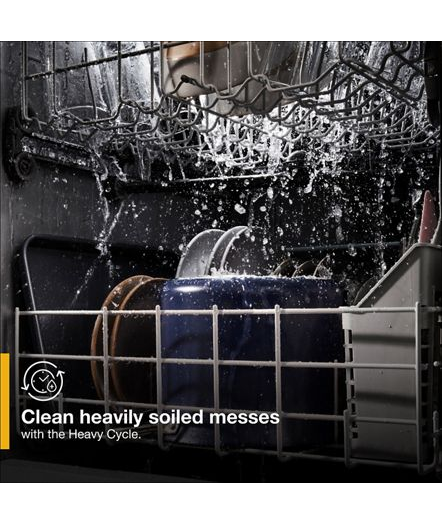 Quiet Dishwasher with Boost Cycle