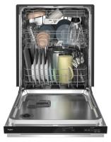 Fingerprint Resistant Quiet Dishwasher with 3rd Rack & Large Capacity