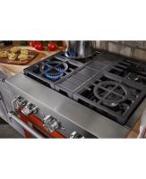 KitchenAid® 30'' Smart Commercial-Style Dual Fuel Range with 4 Burners
