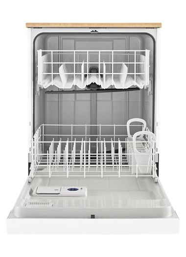 Heavy-Duty Dishwasher with 1-Hour Wash Cycle