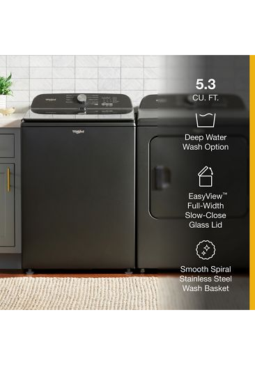 5.3 Cu. Ft. Whirlpool® Top Load Washer with Impeller