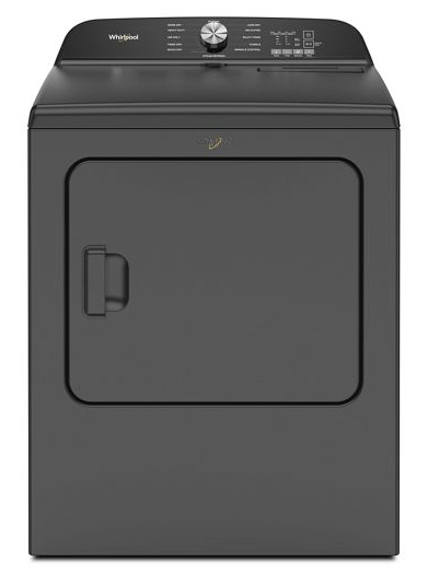 7.0 Cu. Ft. Whirlpool® Top Load Electric Dryer with Moisture Sensor