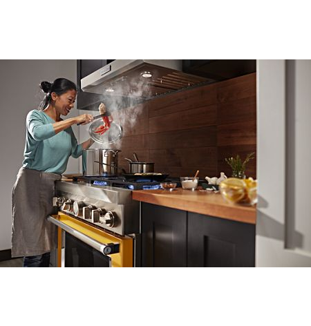 KitchenAid® 36'' Smart Commercial-Style Dual Fuel Range with 6 Burners