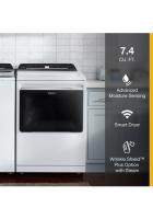 7.4 cu. ft. Top Load Electric Dryer with Advanced Moisture Sensing