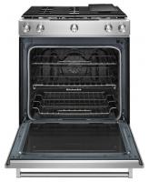 30-Inch 5-Burner Gas Slide-In Convection Range