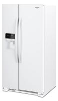 33-inch Wide Side-by-Side Refrigerator - 21 cu ft