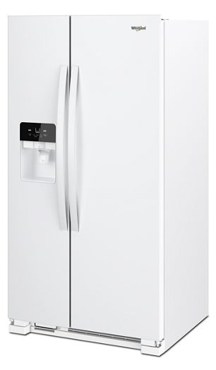 33-inch Wide Side-by-Side Refrigerator - 21 cu ft