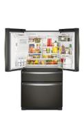 36-inch Wide 4-Door Refrigerator with Exterior Drawer - 26 cu. ft.